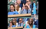亲民不造作！凯特王妃现身温布顿网球锦标赛，与父母献上热情飞吻